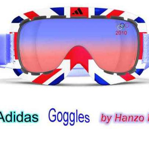 Design adidas goggles for Winter Olympics Réalisé par Hanzo Design