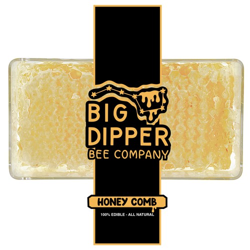 Design a label for my home grown Honey Comb Design by Hiraa!