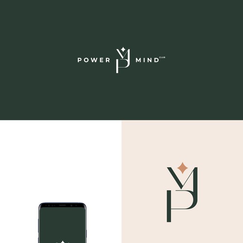 Mental Health Plattform for Millienials creating a calm and authentic online community- whimsical and minimalis Logo Design by S Y N ♛