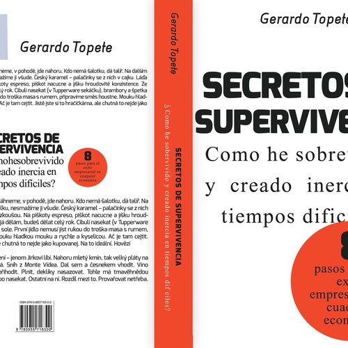 Gerardo Topete Needs a Book Cover for Business Owners and Entrepreneurs デザイン by rastahead