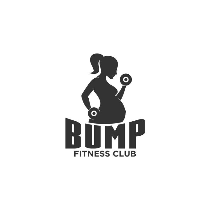 Modern Minimalist Logo For Fitness Facility For Pregnant Women