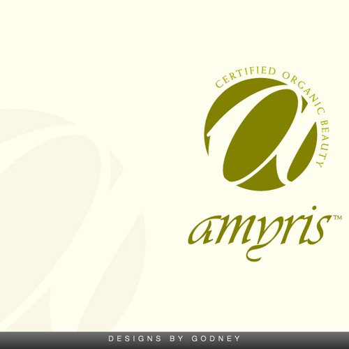 Logo for Organic Beauty Company Design by Godney
