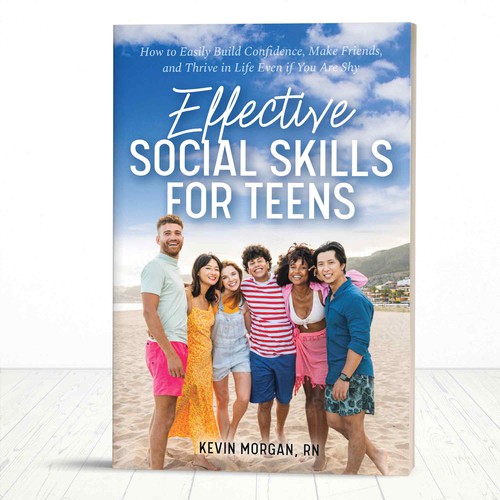 beach scene for a book cover appealing to teens Design by TeaBerry