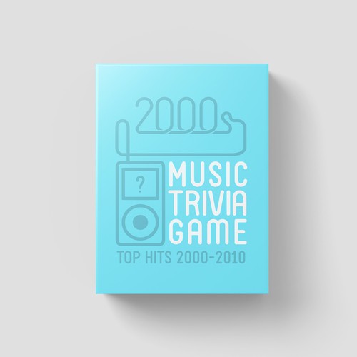 Create a packaging design for a music trivia game Design by znakovanj