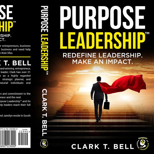 Purpose Leadership Book Cover Design by Bigpoints