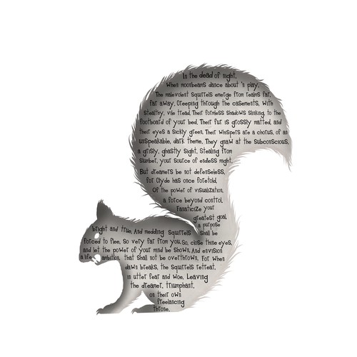 Word art for a poem Design by Vesle