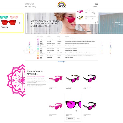 Bright, Colorful, and Beautiful Design Requested for Ecommerce Website Diseño de Igor Vensko