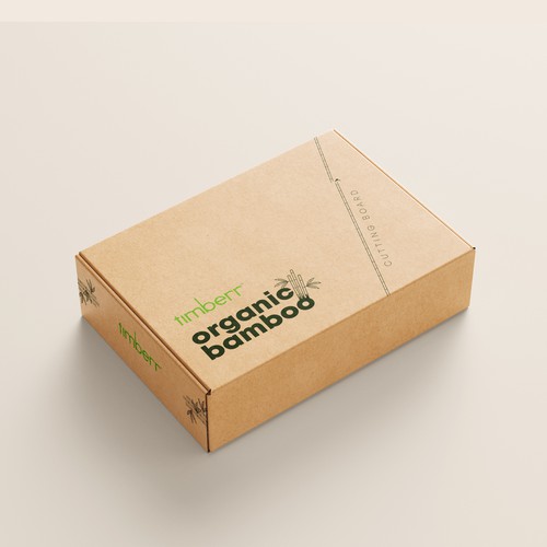 Need an impressive packaging box design for a bamboo cutting board Design réalisé par Mattecho