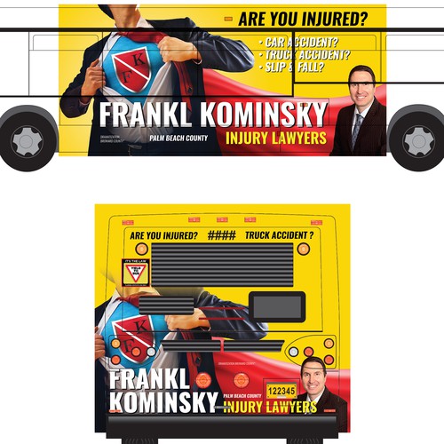 Bus Designs for a Law Firm Design by RED DOT