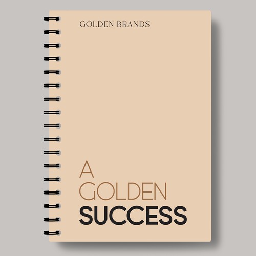 Design di Inspirational Notebook Design for Networking Events for Business Owners di CREA CO