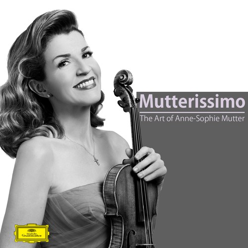 Illustrate the cover for Anne Sophie Mutter’s new album Ontwerp door mirzamemi