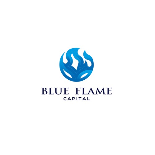We need a Blue Flame Logo worthy of classic car hood status...but not...really. Design by Jaletina