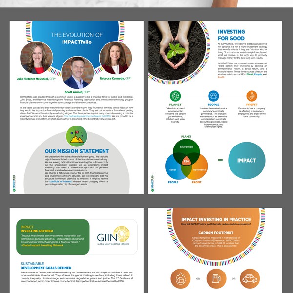 Help make our 2020 Impact Report look more professional