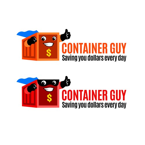 Container Guy - logo for new Australian ecommerce brand Design by x3mboyz