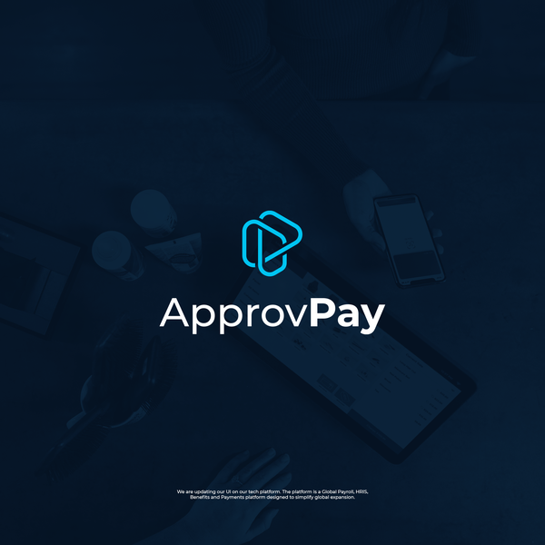 Design by David Kis titled "Tech logo for a payment platform"