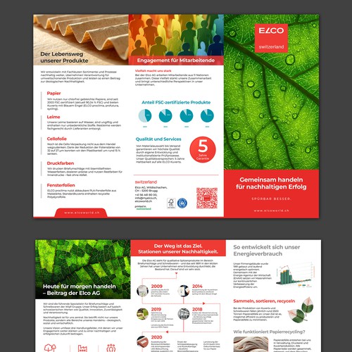 Brochure contest entry by Logicainfo ♥