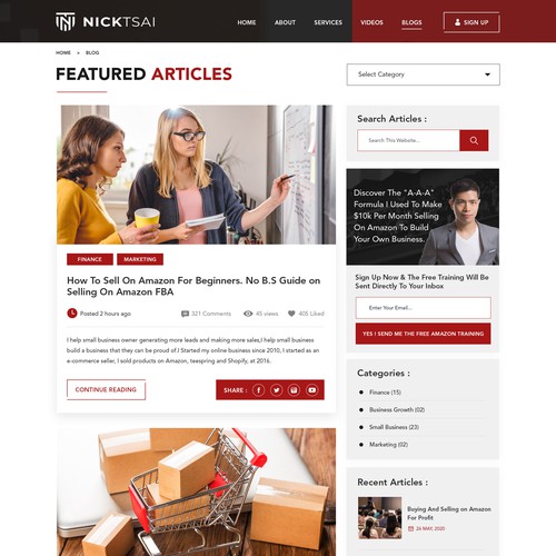 WordPress theme design contest entry by Chandrayan 2023