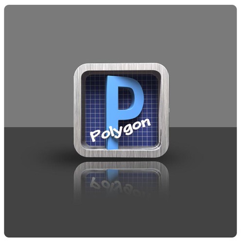 Create the icon for Polygon, an iPad app for 3D models Design by Yogesh.b
