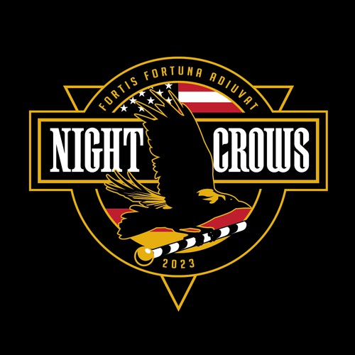 NIGHT CROWS - Military Special Operations Unit Logo design contest - GER/US Design by gcsgcs