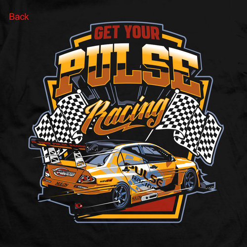 Pulse racing tshirt design | | 99designs