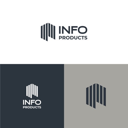 InfoProducts.com - Logo & Branding Design by ESIXA