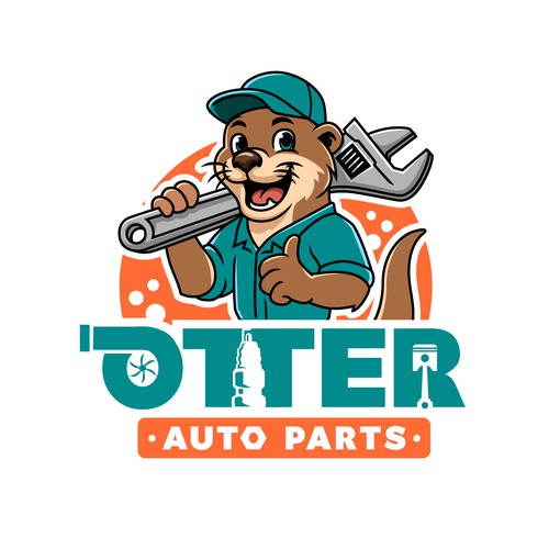 Attention Grabbing Mascot Logo For Auto Parts Ecom Store Design by Gr8 ART