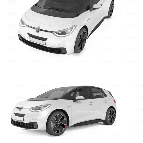 3D Model of VW ID3 Design by BenTō.