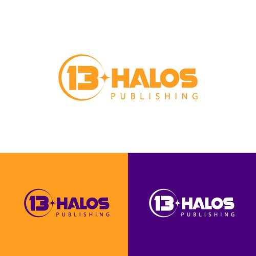 13 Halos Publishing logo Design by CU4TRO ™