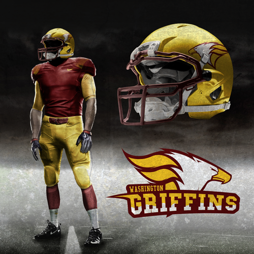 Community Contest: Rebrand the Washington Redskins  Design by Tiberiu22