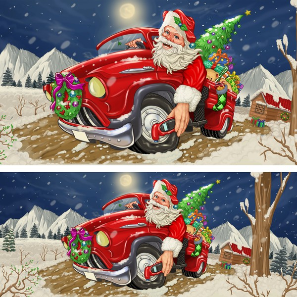 Design by Junfred_DyronZ_ArtS titled "Santa Digital Art"