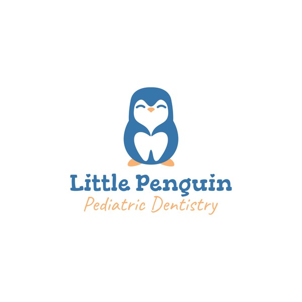 Design by grafizzy titled "Little Penguin Pediatric Dentistry"