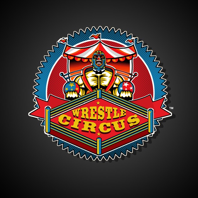 LOGO Professional Wrestling Company / Lucha Libre / Circus Logo