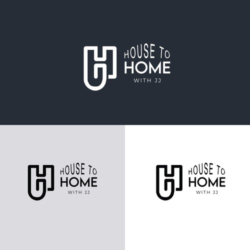 コンペ「"House to Home with JJ" REAL ESTATE AGENT LOGO!!」のデザイン by Farjana_Shilaさん 