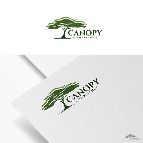 Help!  I need a cool yet simple tree canopy logo. Design by mikule