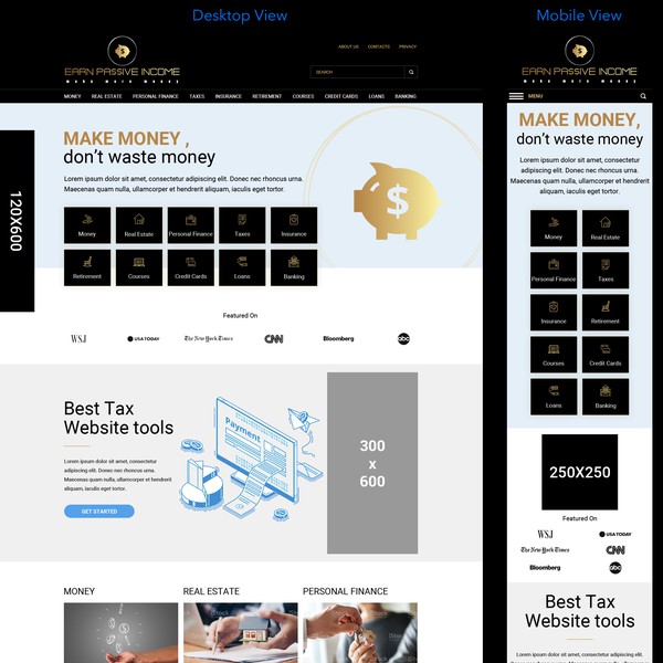 Design for Financial Information