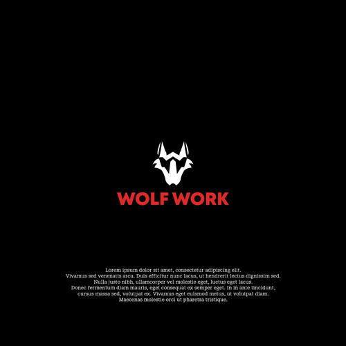 WOLF WORK ,or  WW   its a tactical brand military Design réalisé par emardesigns