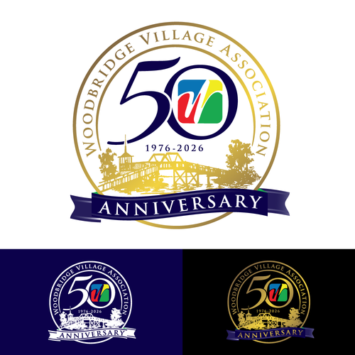 Design a 50th Anniversary logo for our community Design by CRG_DZN