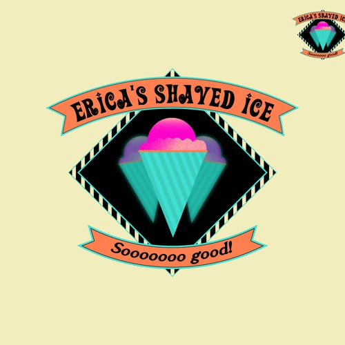 Create A Striking Shaved Ice Illustration For Erica S Shaved Ice Logo Design Contest