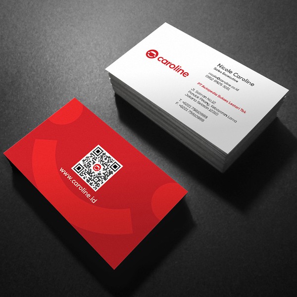 Design by Abrahamnaji titled "Caroline Business Card"