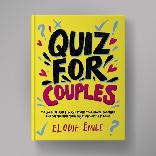 Design a book cover for a Couples Quiz Design by Diocreate