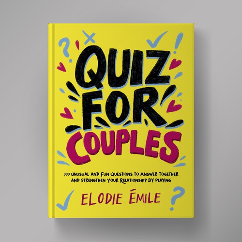 Design a book cover for a Couples Quiz Design by diocreate