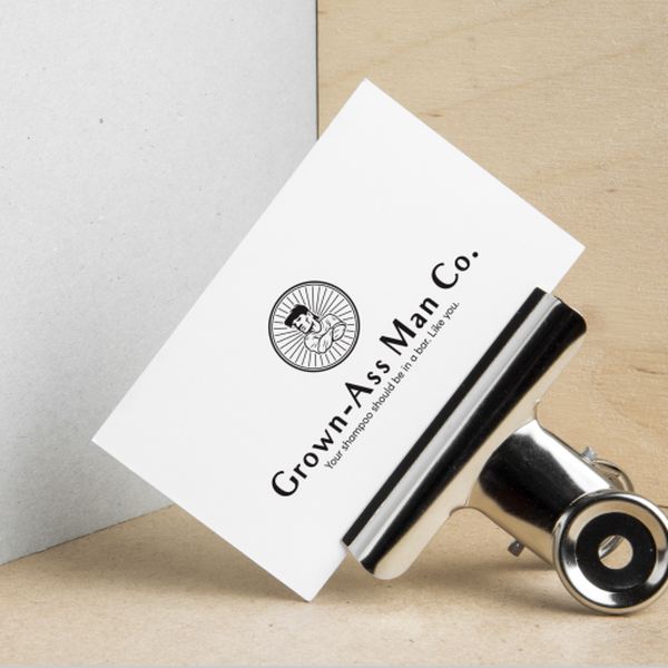 Design by e m a n u e l titled "grown-ass man co."