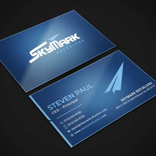 Need business card redesign for Aircraft Truck Fueling company Design by H_IMAM