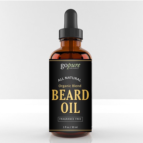 Create a High End Label for an All Natural Beard Oil! Réalisé par Abacusgrp