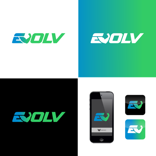 EVOLV w me. Simple & Easy Concept 💪🏼 Design by Viralika
