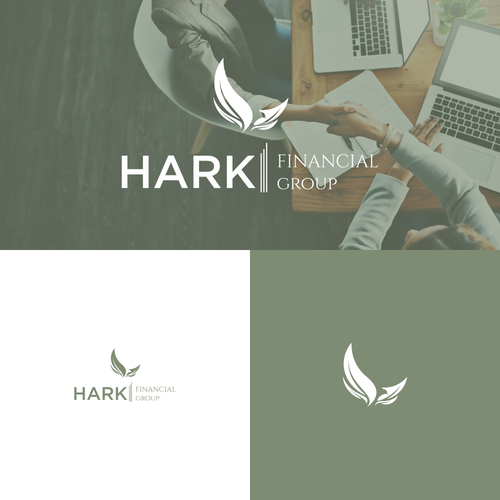 Design a Sophisticated, Organic Brand Identity for Hark Financial Group Design by Candystd
