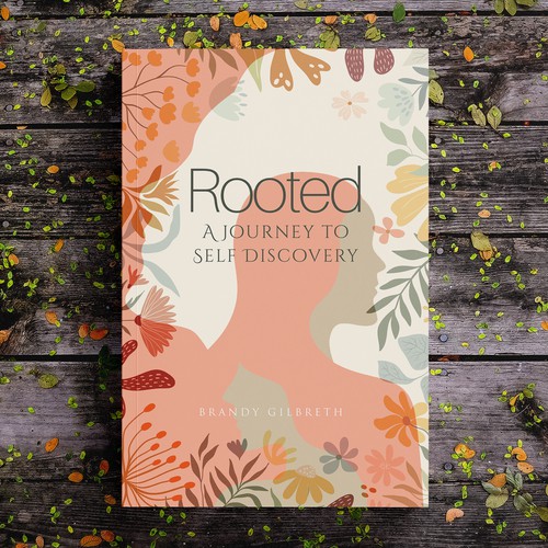 feminine book cover that speaks to women on a journey to self discovery Design by Aaniyah.ahmed