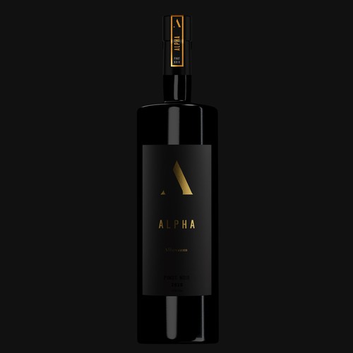 Modern Industrial High End Wine Label Design by LABELL®