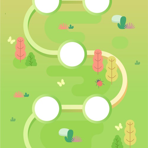 SVG Journey Map Design by Maps by Aisha