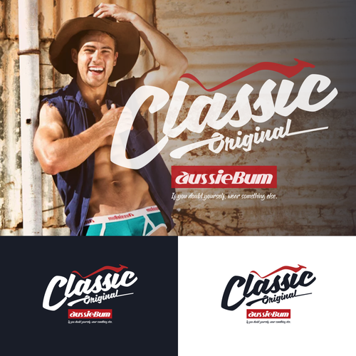 Design the logo for aussieBum's No1 Underwear range; Original Classic Design by MesinTempur